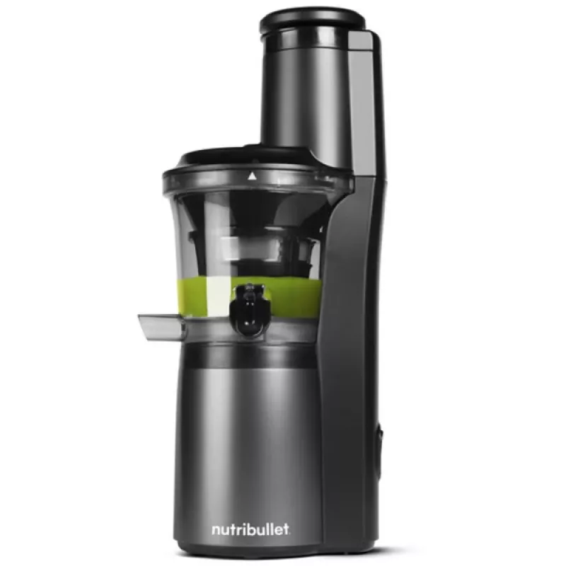 Exprimidor lento NBJ500, exprimidor gris/negro, 150 vatios