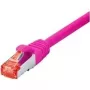 Tecline exertis Connect - Cable de red - RJ-45 (M) a RJ-45 (M) - 20 m - Cable SSTP - CAT 6 - libre de halógenos - gris (71520P)