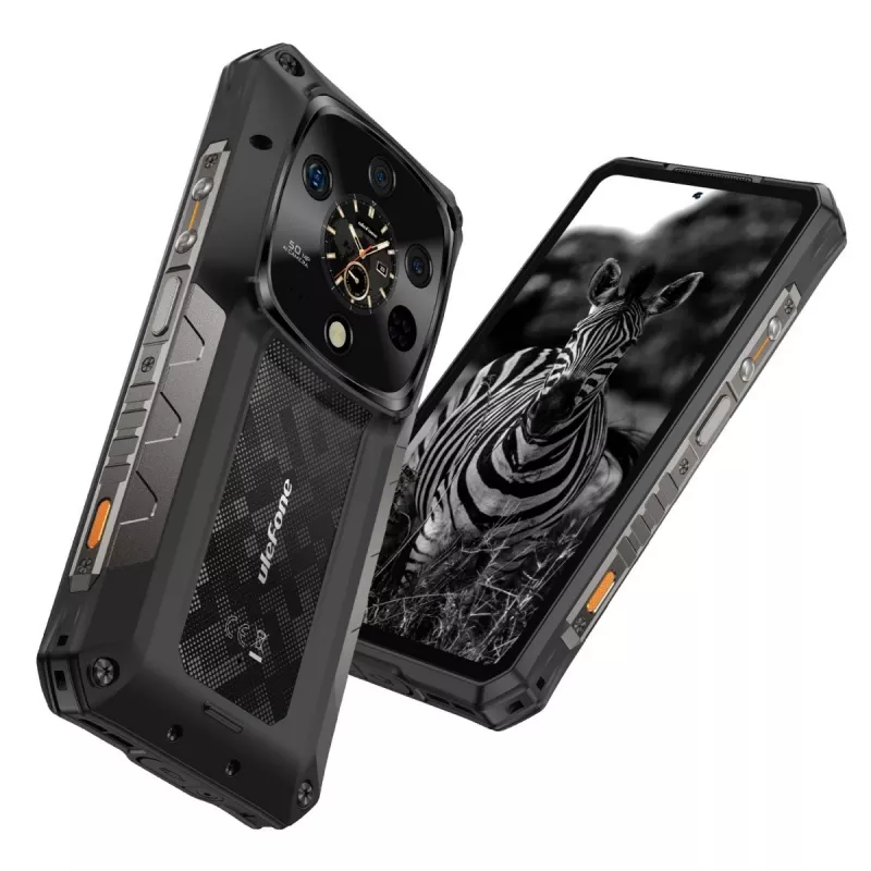 Smartphone resistente UleFone Armor 28 Ultra 5G — 16 GB RAM, 1 TB almacenamiento, Negro