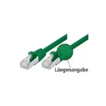 Tecline cable de conexión SF/UTP Cat5e 70802G, 2 m, verde