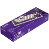 Teclado gaming mecánico inalámbrico LORGAR KBP70MW distribución 65% beige