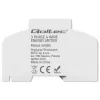 Contador electrónico bidireccional trifásico Qoltec | Contador de consumo eléctrico para carril DIN | 400V | 100A | LCD | 4P
