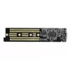 Carcasa para SSD DeLOCK 42620 carcasa externa para SSD M.2 NVME PCIe con conector hembra USB Type-C, transparente