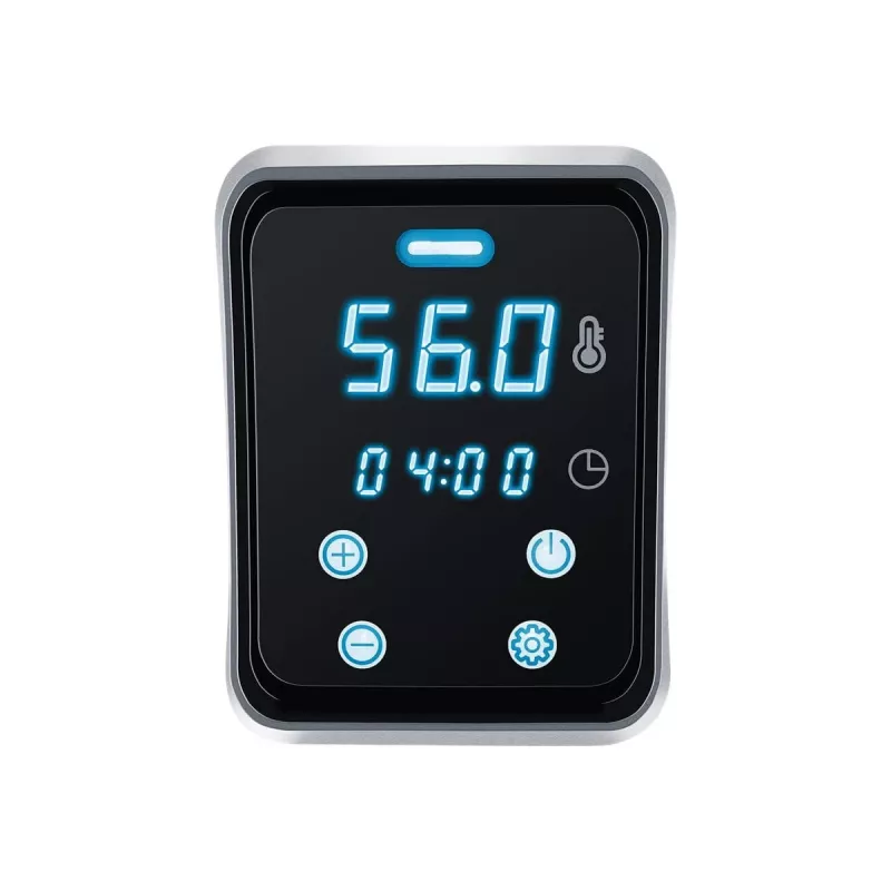 Steba SV 75 - termostato de mano - 800 W - acero inoxidable/antracita
