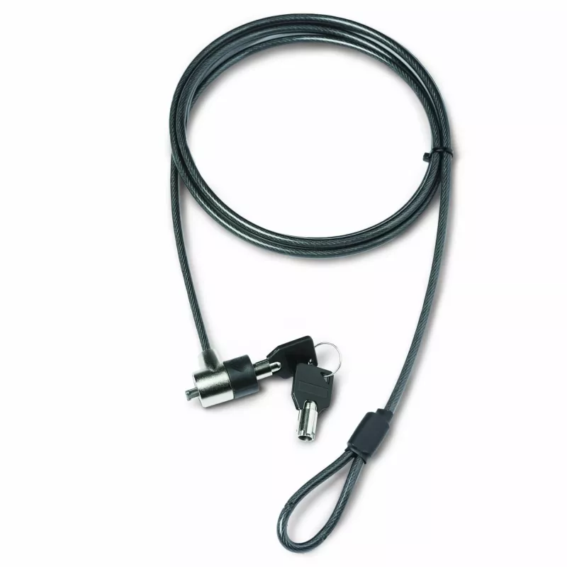 Dicota Cable de seguridad T-Lock Value, accionado por llave, ranura 3x7mm