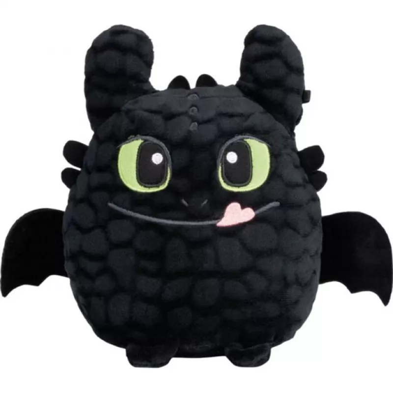 Peluche Schmidt Spiele Dragons — Toothless cheeky peluche, 18 cm