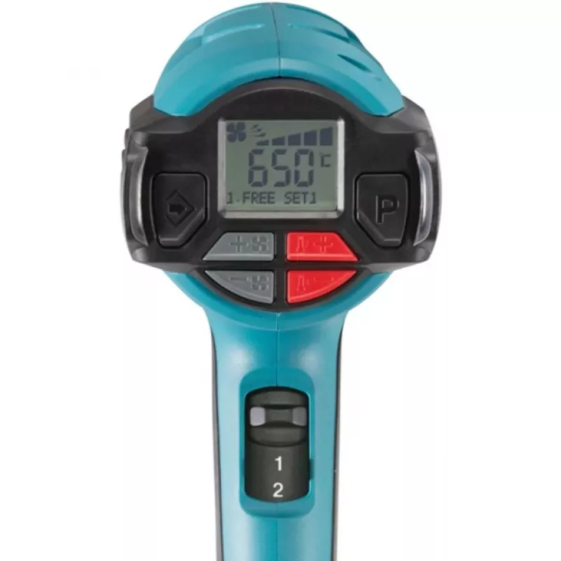 Makita HG6531CK pistola de aire caliente 550 l/min 650 °C 2000 W verde