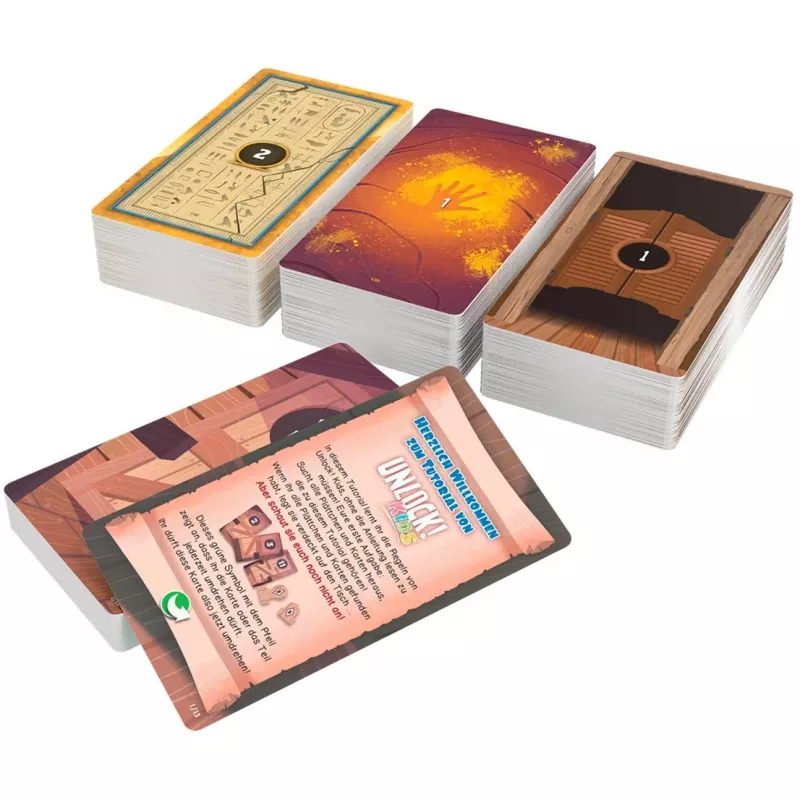 Unlock Kids - Historias del pasado, juego de cartas