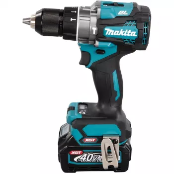 Makita HP001GD201 - Martillo perforador/Atornillador - Inalámbrico - 2 velocidades - Portabrocas de llave 13 mm - 140 N·m - 2 baterías, cargador incluido - 40 V (HP001GD201)