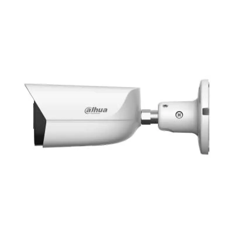 Cámara IP tipo bala DAHUA IPC-HFW3649E-AS-IL — 6 MP CMOS, 3288×1850, PoE, DC, montaje en techo/pared, blanco
