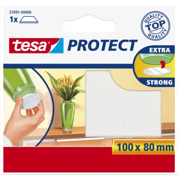 Placa protectora rectangular para suelos y muebles Tesa 57891-00000-00