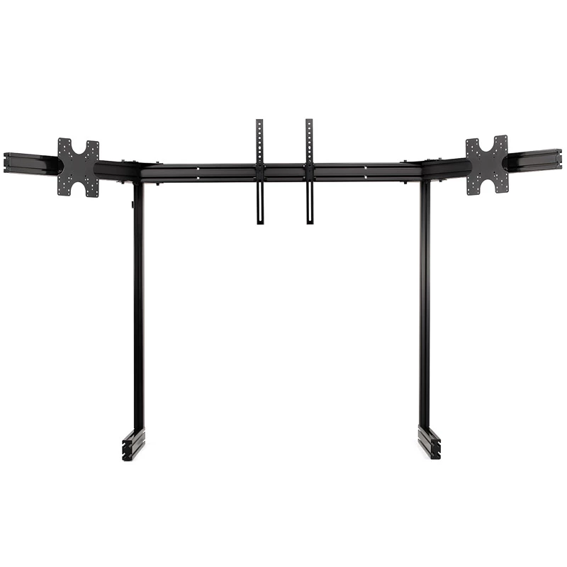 Next Level Racing Elite soporte independiente para tres monitores, 21–43 pulgadas, negro