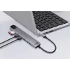 HUB USB MEDIA-TECH 8 EN 1 GIGA LAN HUB MT5046
