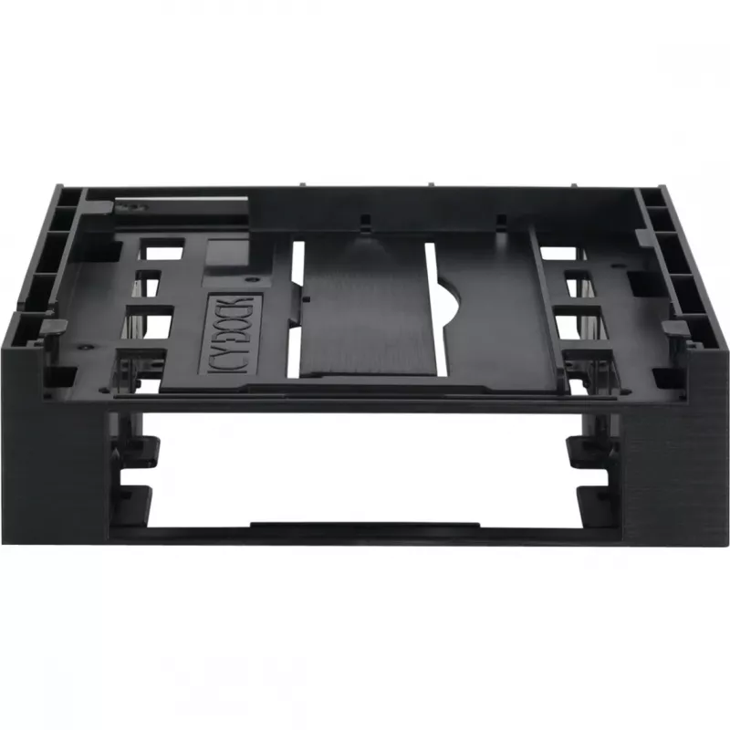 ICY DOCK FLEX-FIT Duo MB343SPO - adaptador de bahía - 13,30 cm (5,25) a 1 x 3.5 y 1 x 13,30 cm (5,25) Slim Line (13,3 cm a 1 x 8,9 cm y 1 x