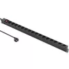Qoltec regleta PDU de aluminio para RACK | 16A | 16 x Schuko | vertical | 1,8 m