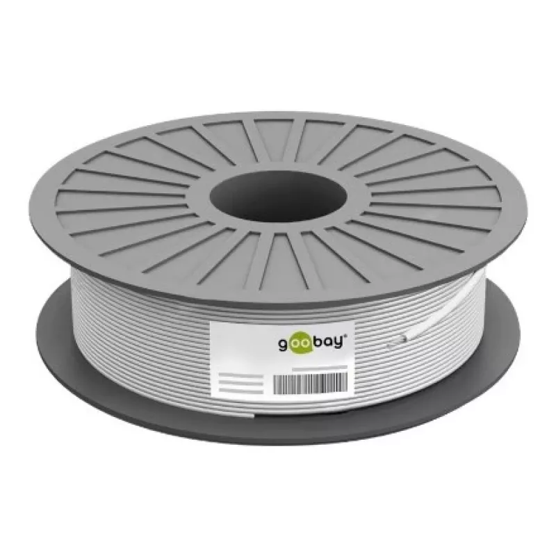 Cable de red Goobay CAT 6 U/UTP 100 m negro