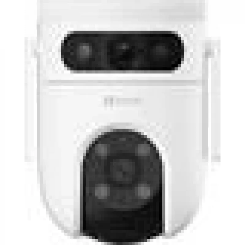 EZVIZ H9c Dual 3K CS-H9C (5MP+5MP) cámara IP de exterior con movimiento horizontal y vertical, 2880×1620, Wi-Fi + LAN, DC 12V, microSD de hasta 512 GB, visión nocturna en color