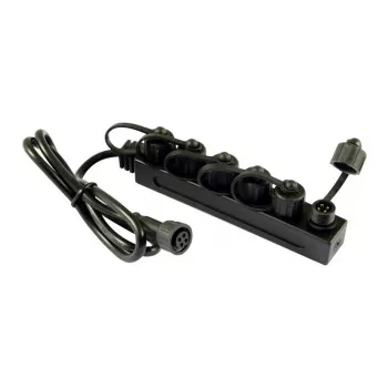 SYNERGY21 foco LED empotrable en suelo ARGOS con caja distribuidora IP67 RGB