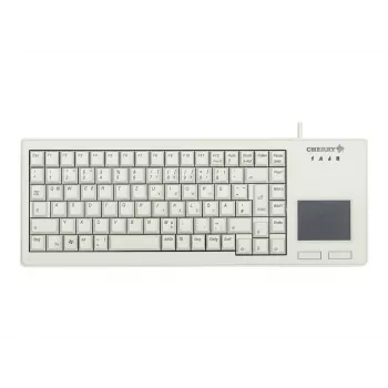 CHERRY XS Touchpad teclado universal USB QWERTZ alemán gris