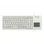 CHERRY XS Touchpad teclado universal USB QWERTZ alemán gris