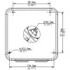 Caja de conexiones estanca IP66 ALLNET ALL-CAM2496-LEFN para instalaciones de cámara exterior