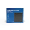 Unidad externa DVD±RW slim SAVIO AK-43, USB 2.0, negra, compatible con lectura/escritura de CD/DVD (24x CD, 8x DVD)