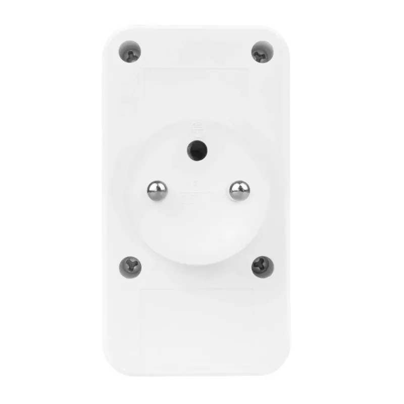 Regleta de enchufes MACLEAN MCE249 F/W – 2 tomas de corriente (16A + 6A) y 4 USB (2× A, 2× C PD 20W)