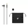 Micrófono de solapa Sennheiser XS LAV MOBILE, condensador de pinza, omnidireccional, cable de 2 m, 3,5 mm, 50–18000 Hz, 19 g, negro
