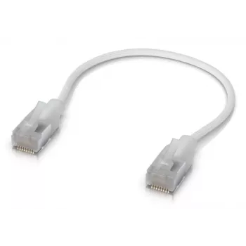 UBIQUITI UNIFI PREMIUM PATCH CABLE. CABLE DE PARCHEO RJ45 TRENZADO APANTALLADO ULTRAFINADO, DESARROLLADO Y OPTIMIZADO PARA REDES 10 GBE (0,15 M)