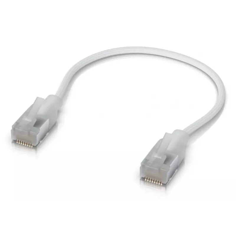 UBIQUITI UNIFI PREMIUM PATCH CABLE. CABLE DE PARCHEO RJ45 TRENZADO APANTALLADO ULTRAFINADO, DESARROLLADO Y OPTIMIZADO PARA REDES 10 GBE (0,15 M)