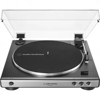 Giradiscos automático de correa Audio Technica Unisex AT-LP60XUSB analógico y USB en negro