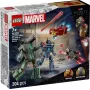 Juguete de construcción LEGO Marvel Super Heroes Iron Man War Machine Set 76320, 204 piezas, 2 minifiguras, 100 mm de altura