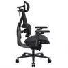 Silla gaming thunder x3 FLEX Pro Fabric gris — silla giratoria ergonómica, reposabrazos y reclinación ajustables