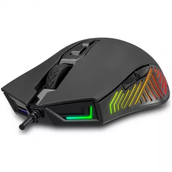 Ratón gaming INCA IMG-GT17 6400 DPI. RGB. 7 botones. USB. SW retail