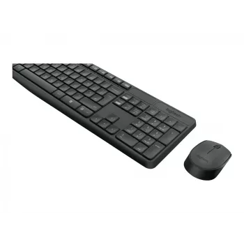 Logitech MK235 Conjunto inalámbrico de teclado y ratón Tamaño completo Gris