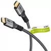 Goobay 64999 Cable HDMI 0,5 m HDMI Tipo A (estándar) Gris (64999)