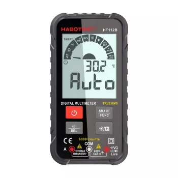 Multímetro digital universal True RMS Habotest HT112B