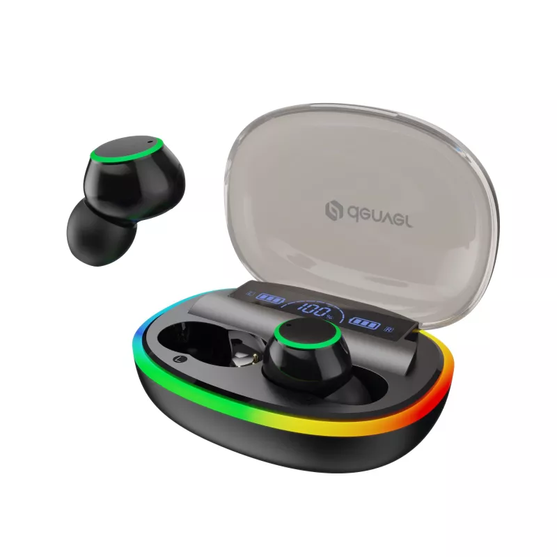 Denver TWE-55B Auriculares True Wireless Bluetooth, negro