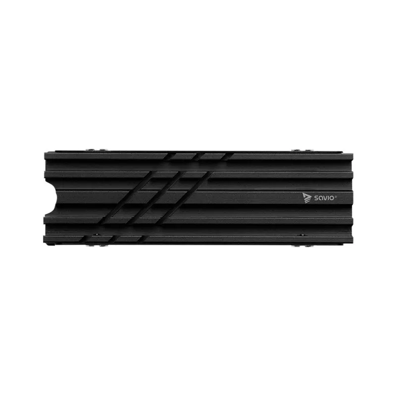 SAVIO AK-60 disipador para unidades M.2 NVMe 2280, negro
