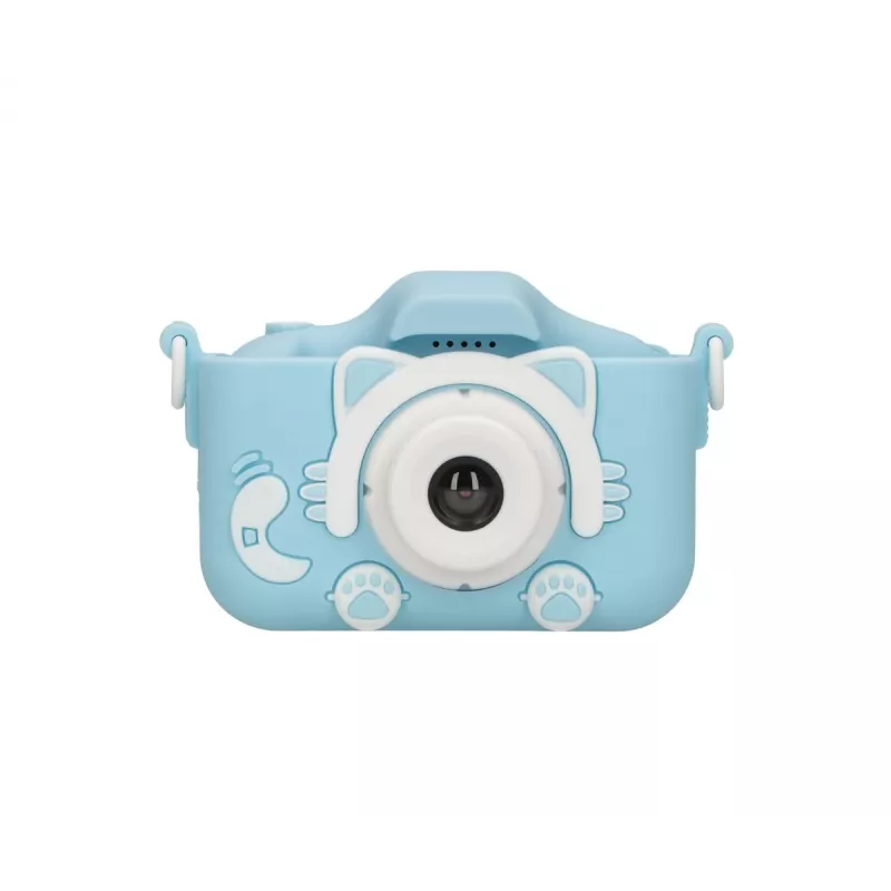 Cámara infantil digital Extralink H27 Single azul — 1080P 30fps, pantalla de 2,0