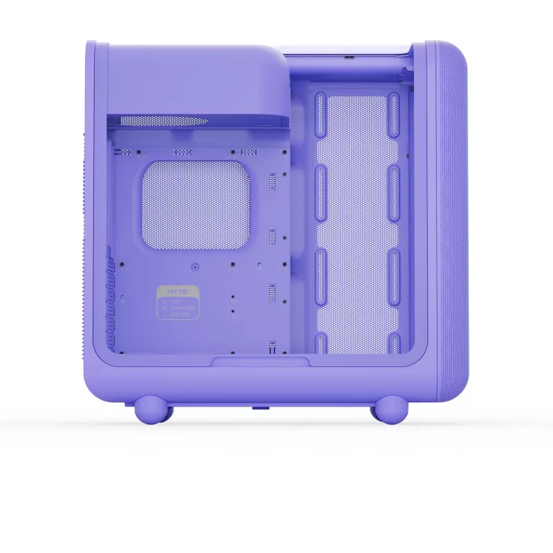 Caja semitorre HYTE X50 Taro Milk (CS-HYTE-X50G-TM)