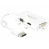 Cable DeLOCK 0,16 m DisplayPort VGA HDMI DVI-D
