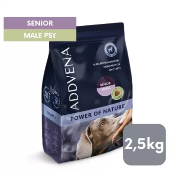ADDVENA Power of Nature Senior Small Lamb - pienso seco para perros - 2,5 kg