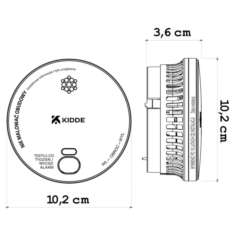 Detector de humo 2030-DSR3 KIDDE