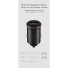 Cargador de coche Orsen C8 45W — 45W USB-C PD carga rápida, negro