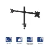 Akyga AK-MB-02 Soporte de sobremesa para dos monitores, 2 x 10 kg, VESA 75x75 / 100x100, 15–32