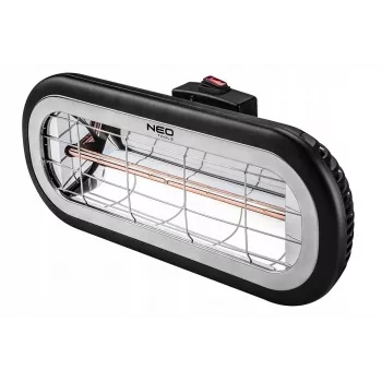 NEO TOOLS 90-032 calefactor eléctrico infrarrojo para interior y exterior 2000 W negro