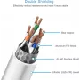Cable de red Helos Cat 6a S/FTP 3 m