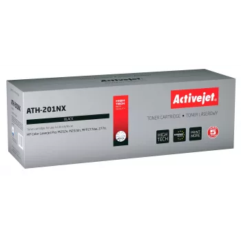 Tóner Activejet ATH-201NX (sustituto de HP 201X CF400X; CRG045H; Supreme; 2800 páginas; negro)