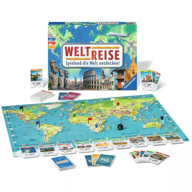 Vuelta al mundo, juego de mesa